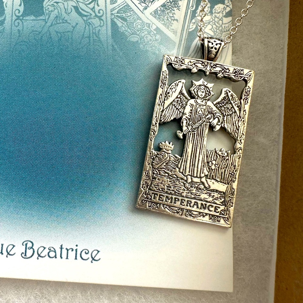 Tarot Card Necklace